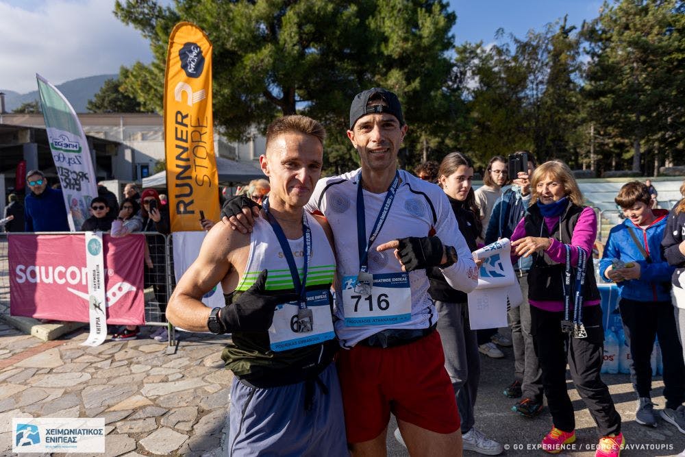 Το φωτογραφικό παζλ του Χειμωνιάτικου Ενιπέα 2023 και του αγώνα «Ολύμπια Μονοπάτια» runbeat.gr